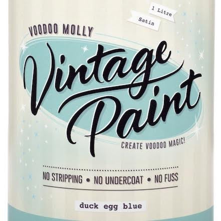 Voodoo Molly Vintage Paint - Greens and naturals