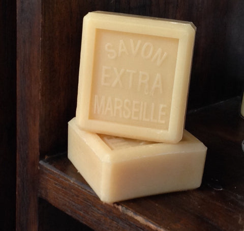 Square Block of French Extra Marseille Soap: delicious!