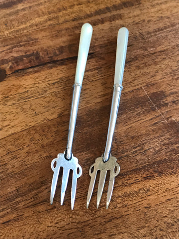 Sterling Silver Pickle Forks: 1903