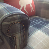 Tartan Wool Club Chair