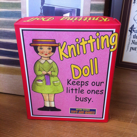 Retro Knitting Doll: French knitting kit