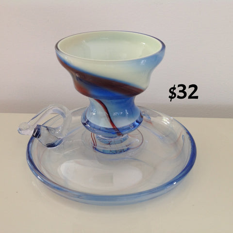 Art Glass Candlestick