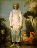 Watteau: Gillies 1718 print