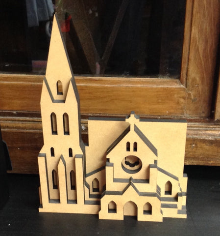 Wooden Model: Christchurch Cathedral