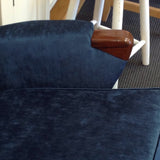 1960s Parker Knoll Wingback Couch: restored