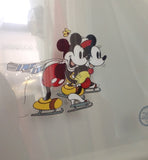 Mickey / Minnie Mouse Skating: limited edition serigraph