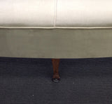 1930s Wingback Settee: Sanderson & Velvet