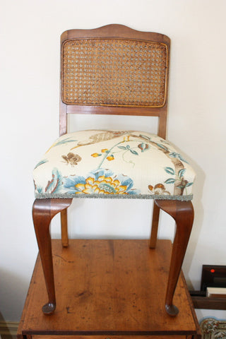 Queen Anne Rattan Chair