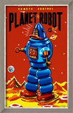 Vintage Art Print -Planet Robot